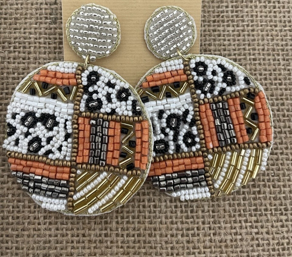Abigail Multicolor Beaded Earrings