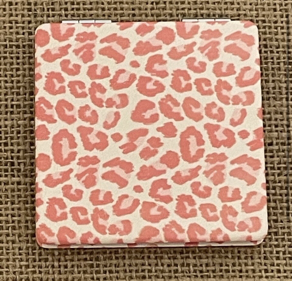 Pink Lep Compact Mirror