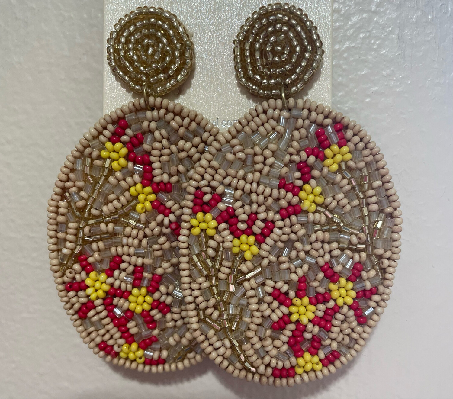 Ann Elise Multicolor Beaded Earrings