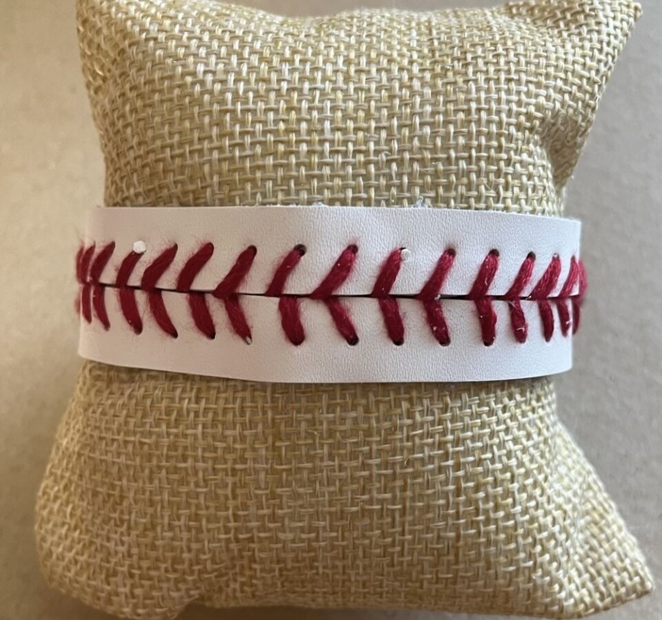 Baseball Adjustable Cord Bracelet