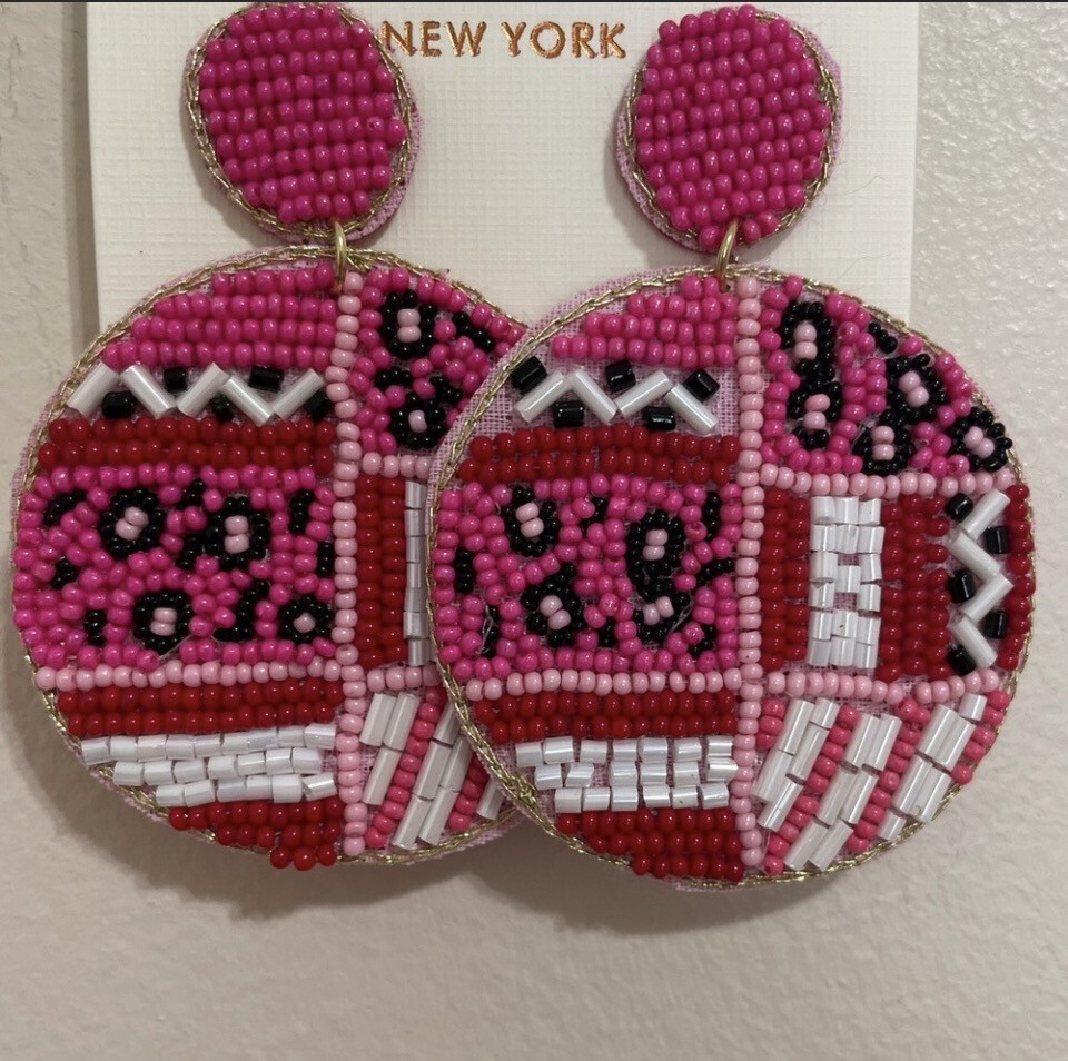 Multicolor Beaded Earrings