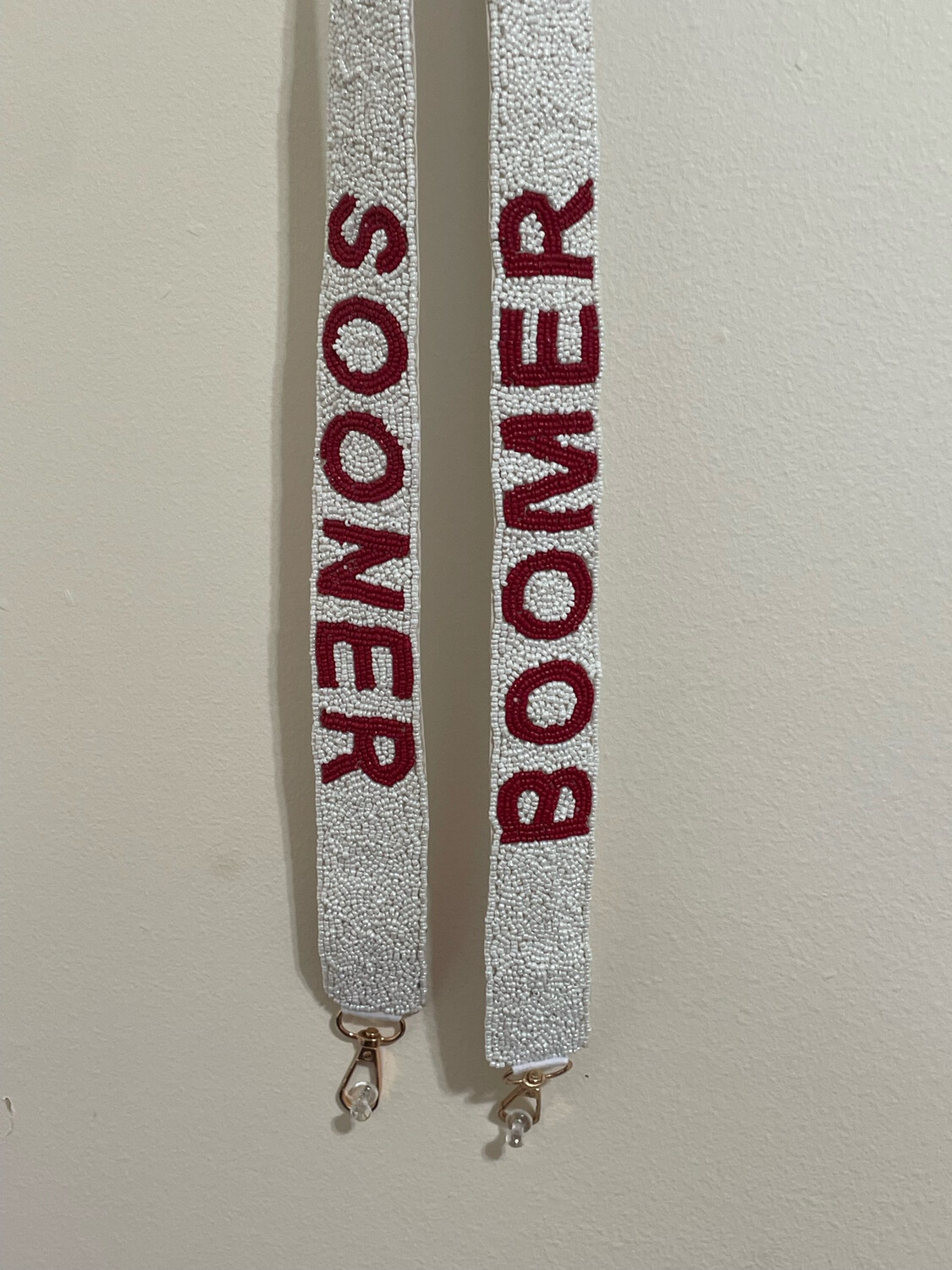 University of Oklahoma Collegiate Beaded Strap