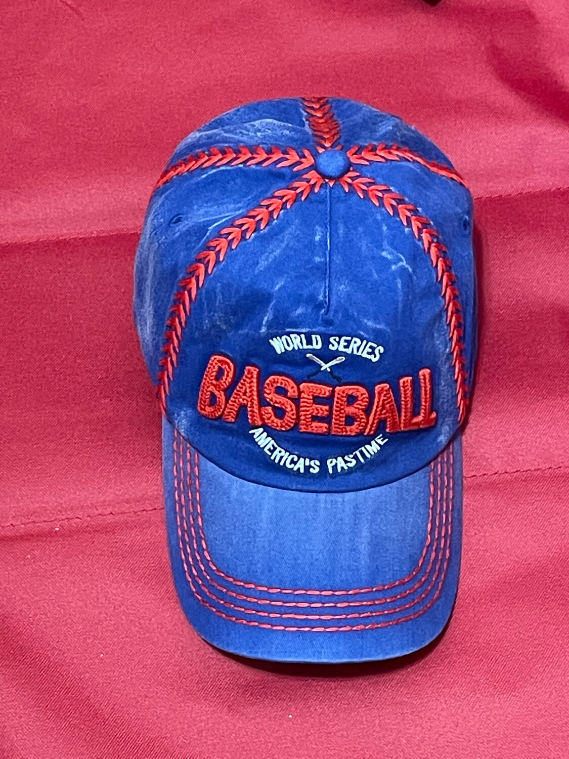 Distressed Vintage Look Baseball Ball Cap
