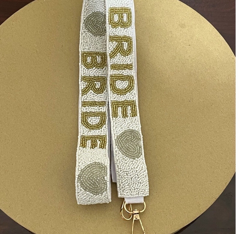 BRIDE Beaded Purse Strap