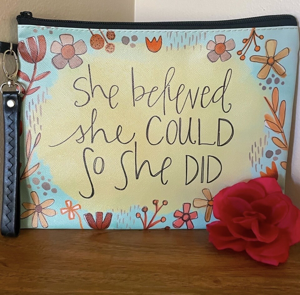 She Believed She Could So She Did Makeup Case