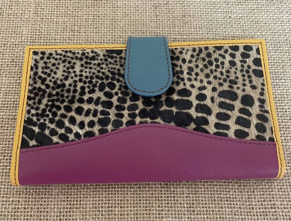 Gabby Multicolor Leather Wallet