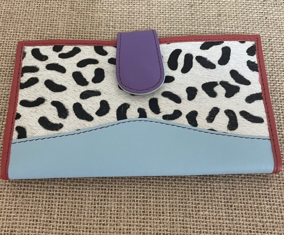 Julia Leather Multicolor Wallet