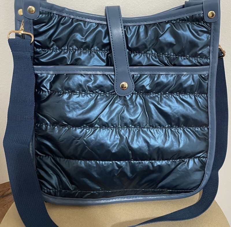 Alexandra Puff Crossbody Purse Detachable Adjustable Shoulder Strap