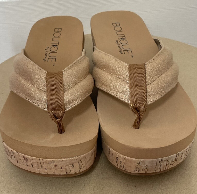 Corkys Wish Rose Gold Sandals