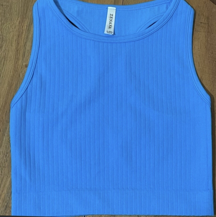 Zenana Racerback Tank Top Size L/XL