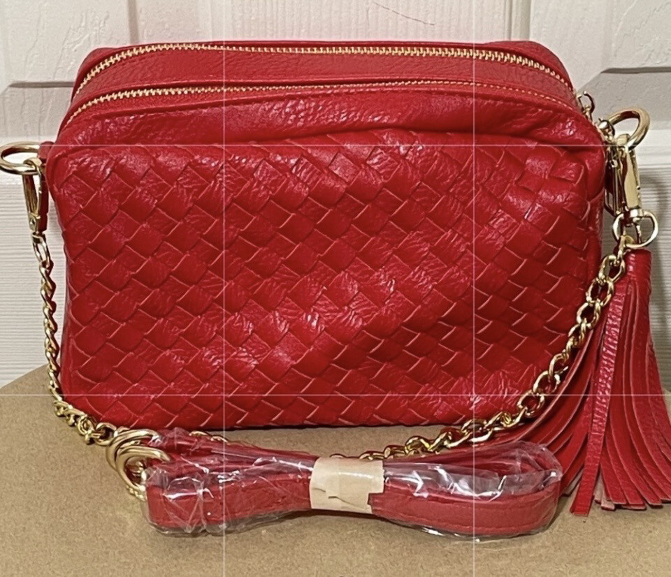 Bienville Red Crossbody Purse