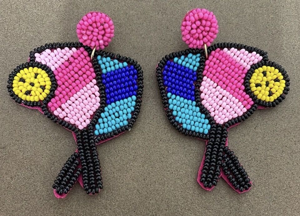 Libby Multicolor Beaded Earrings
