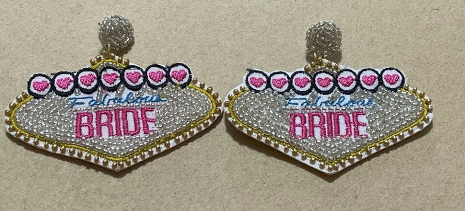 Vegas Fabulous Bride Earrings
