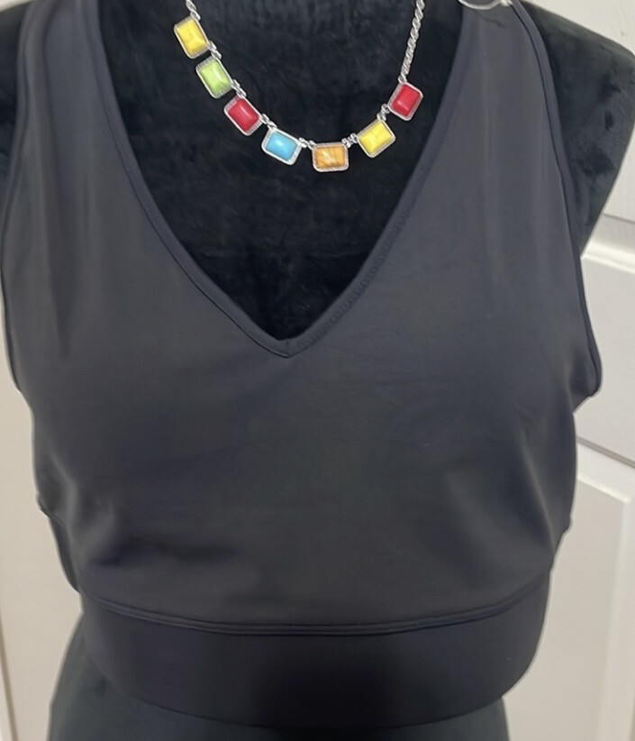 Black Plus Size Sports Bra 3X Bralette