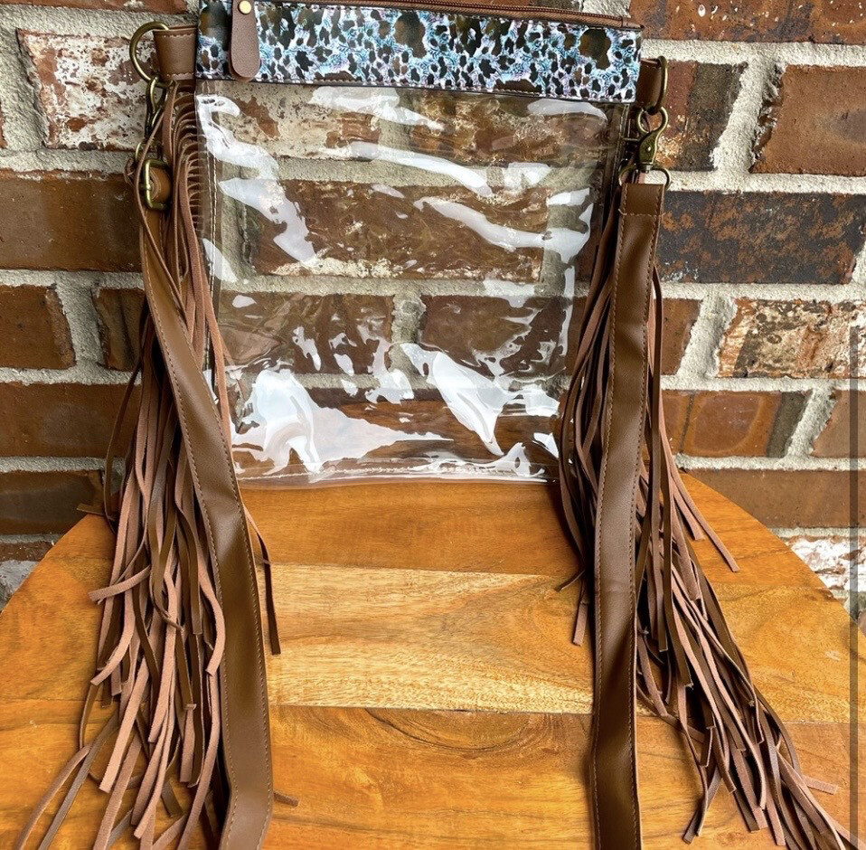 The Delta Rancher Fringe Crossbody Purse
