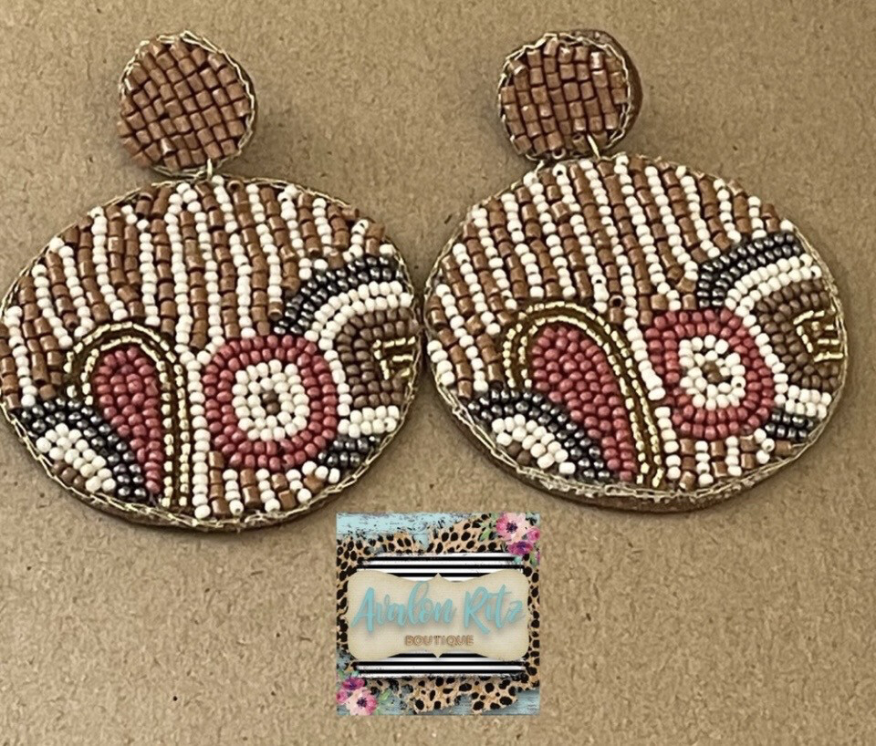 Anastasia Multicolor Beaded Earrings