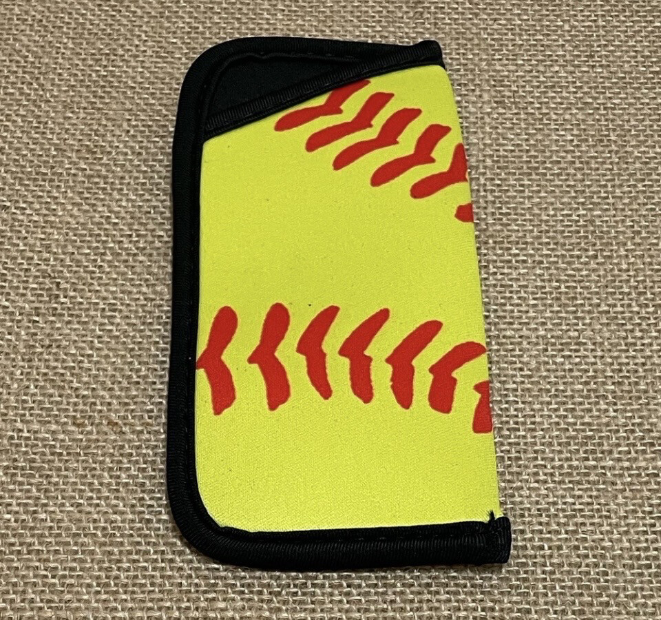 Softball Eyeglass Sunglass Case