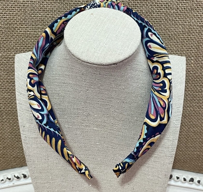 Marianne Blue Multicolor Headband