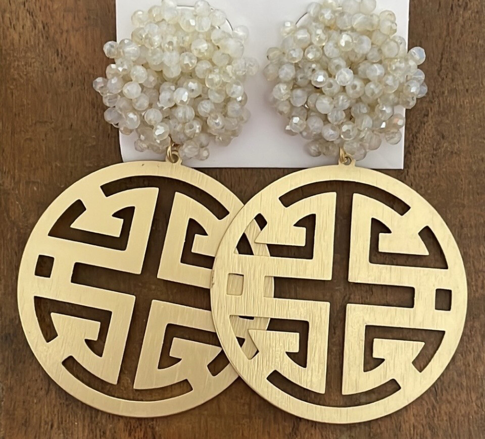 Olivia ARB Dangle Beaded Earrings