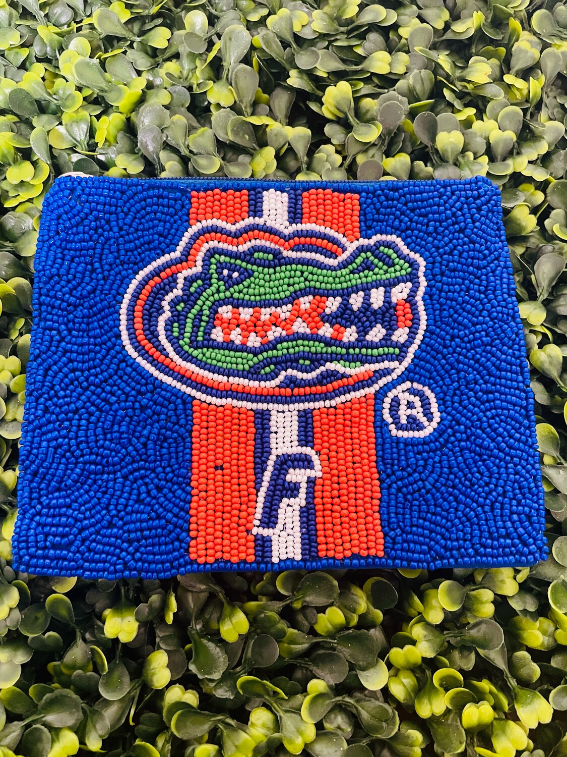 University of Florida Gators Beaded Pouch Case