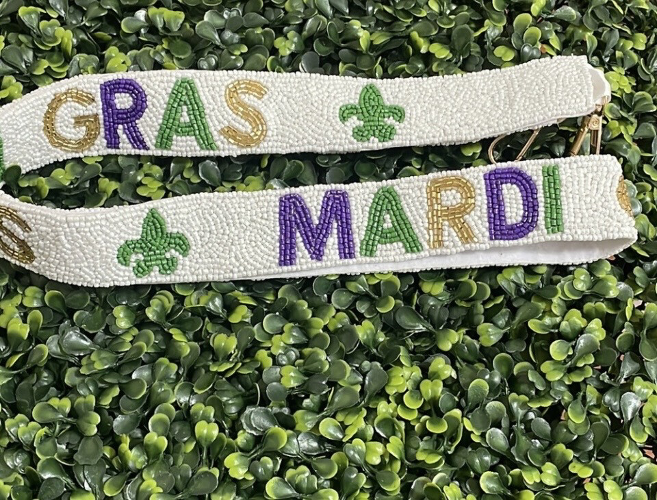 Mardi Gras Beaded Purse Strap Gifts