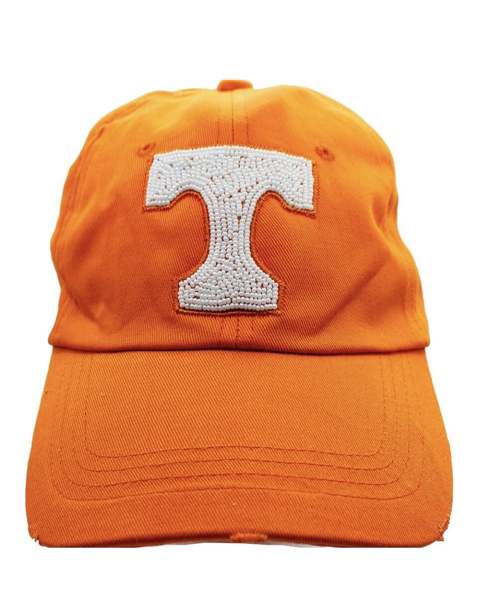 University of Tennessee Vols Beaded Ball Cap Men's Women's