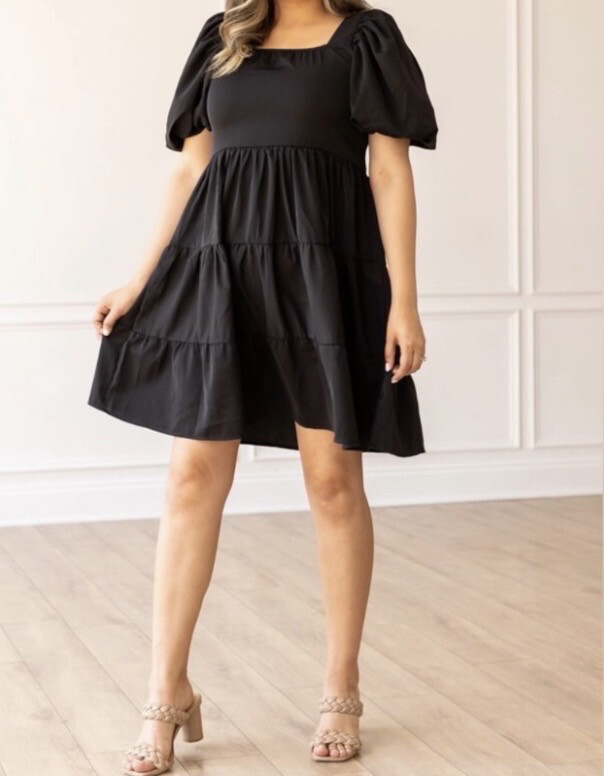 Emma Black Dress