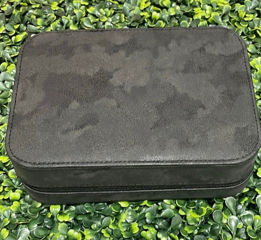 Grace Black Travel Jewelry Case