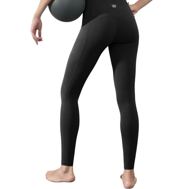 LULU MAC Solid Leggings Black