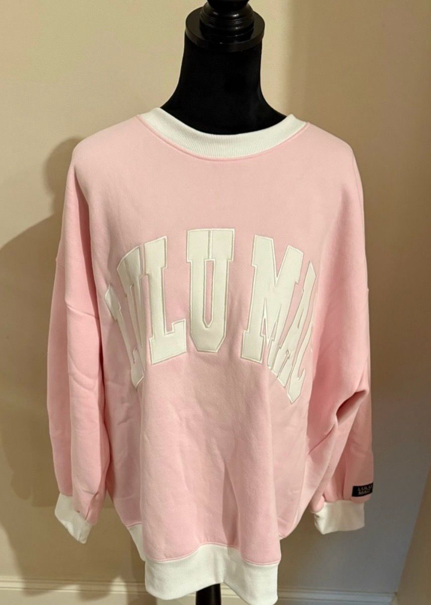 LULU MAC Pink Sweatshirt