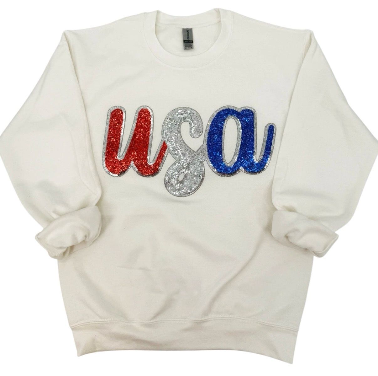 USA Sequin Sweatshirt
