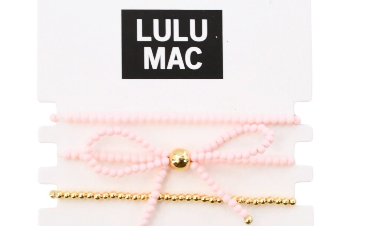 LULU MAC Pink Bracelet Set