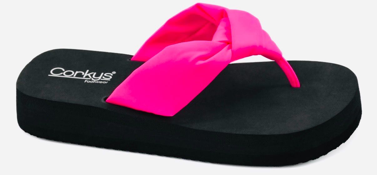 Corkys Pink You Go Girl Sandals