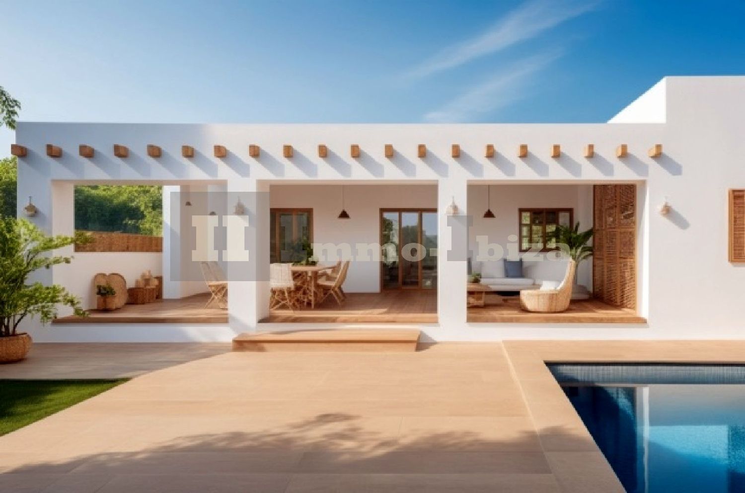 Elegant Family Villa with Pool Close to Playa den Bossa