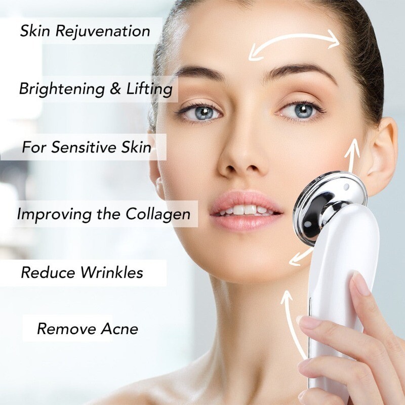 Rejuvenece tu piel y restaura tu juventud con NaturBright masajeador de lifting facial 7 en 1