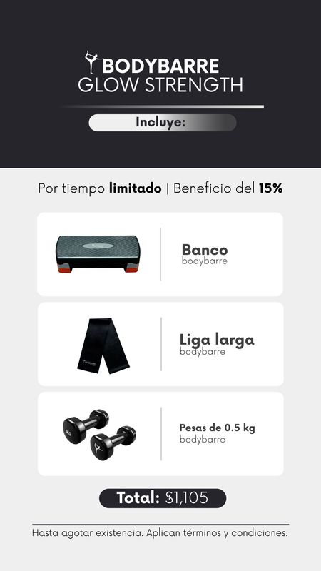 Paquete - Glow Strength