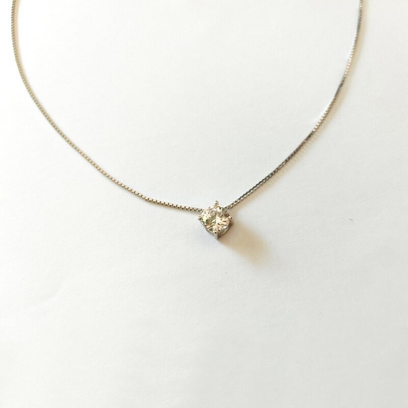 Collier Solitaire 7 mm