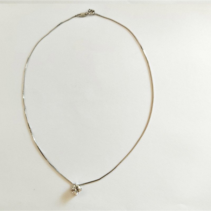 Collier Solitaire 7 mm