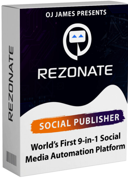 Rezonate Commercial FE - The Ultimate 9 in 1 Social Marketing Leads, Traffic &amp; Sales System - Affiliate Information