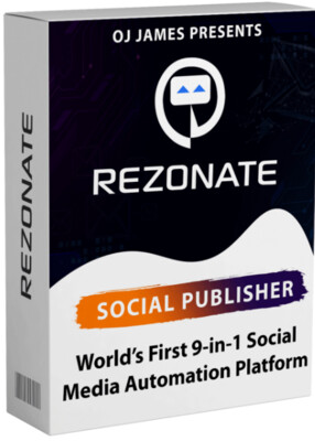 Rezonate Commercial FE - The Ultimate 9 in 1 Social Marketing Leads, Traffic &amp; Sales System - Affiliate Information