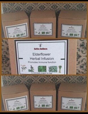 Elder Flower herbal infusions tea bags