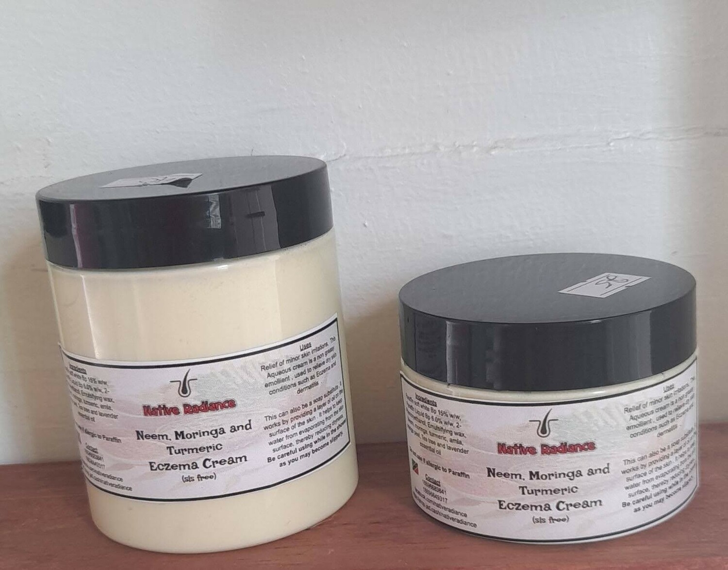 Neem moringa and turmeric Eczema cream 8 oz