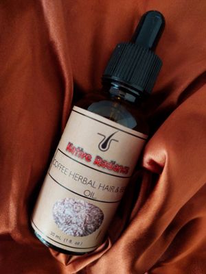Coffee Herbal Hair  and Beard oil  Dht Blocker 2oz