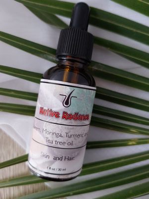 Neem Moringa and turmeric oil  2oz