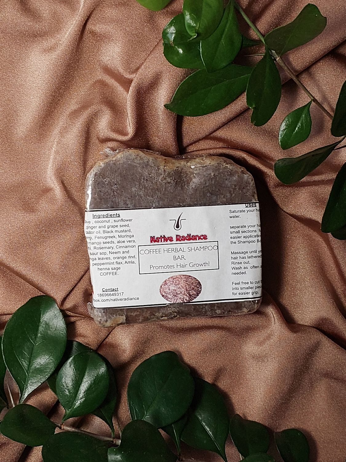 Coffee Herbal Shampoo Bar