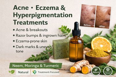 Problem Skin Treatments (Acne • Eczema • Razor Bumps)