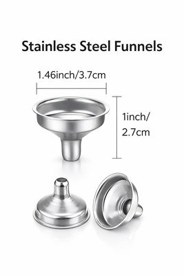 Stainless steel funnel