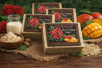 LIMITED EDITION Mango and Rose Soap