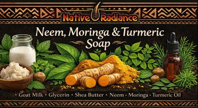 Limited Edition  Neem Moringa and Turmeric soap