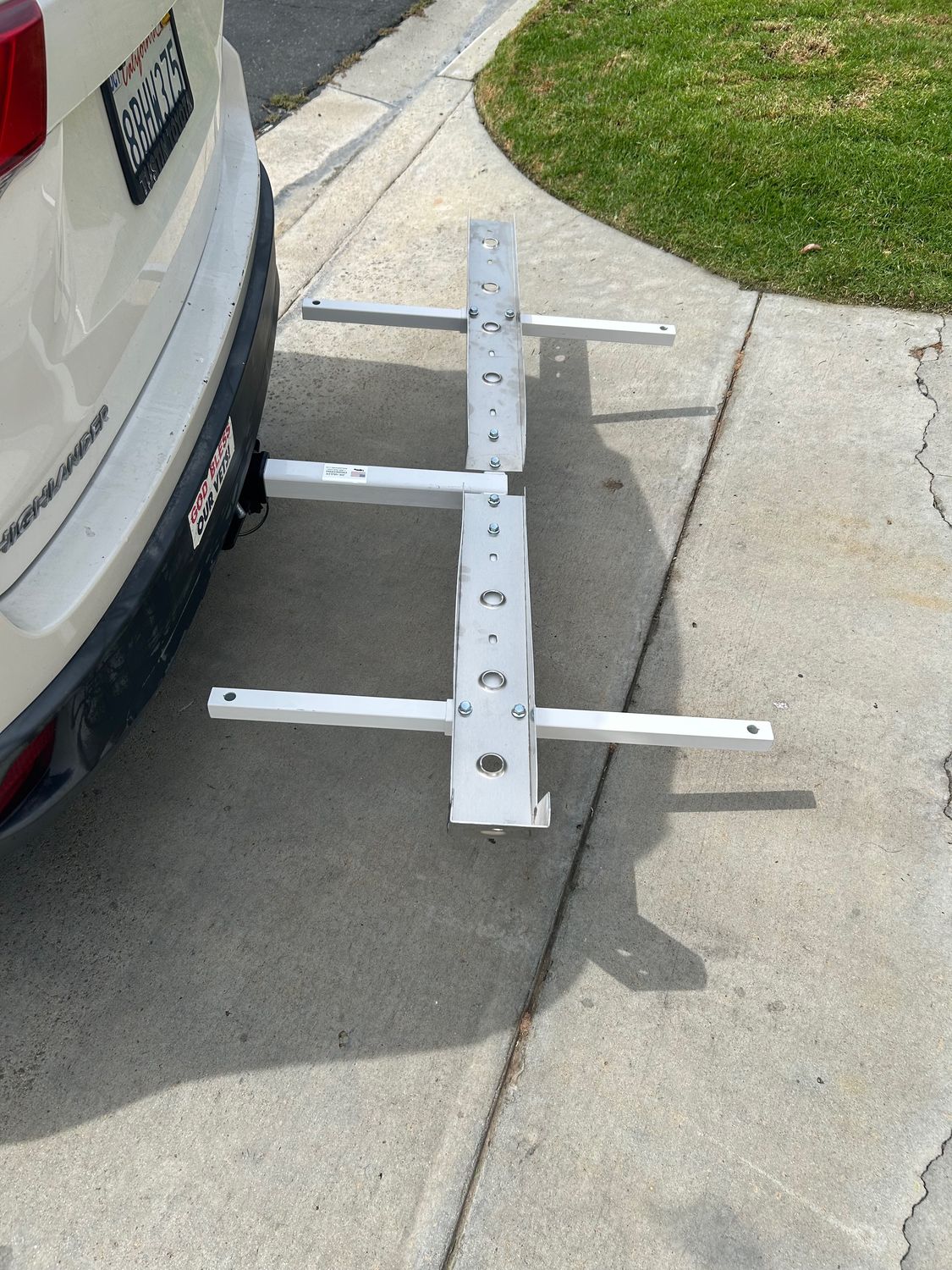 Tulare 2” E-Bike Hauler 0-Elevation